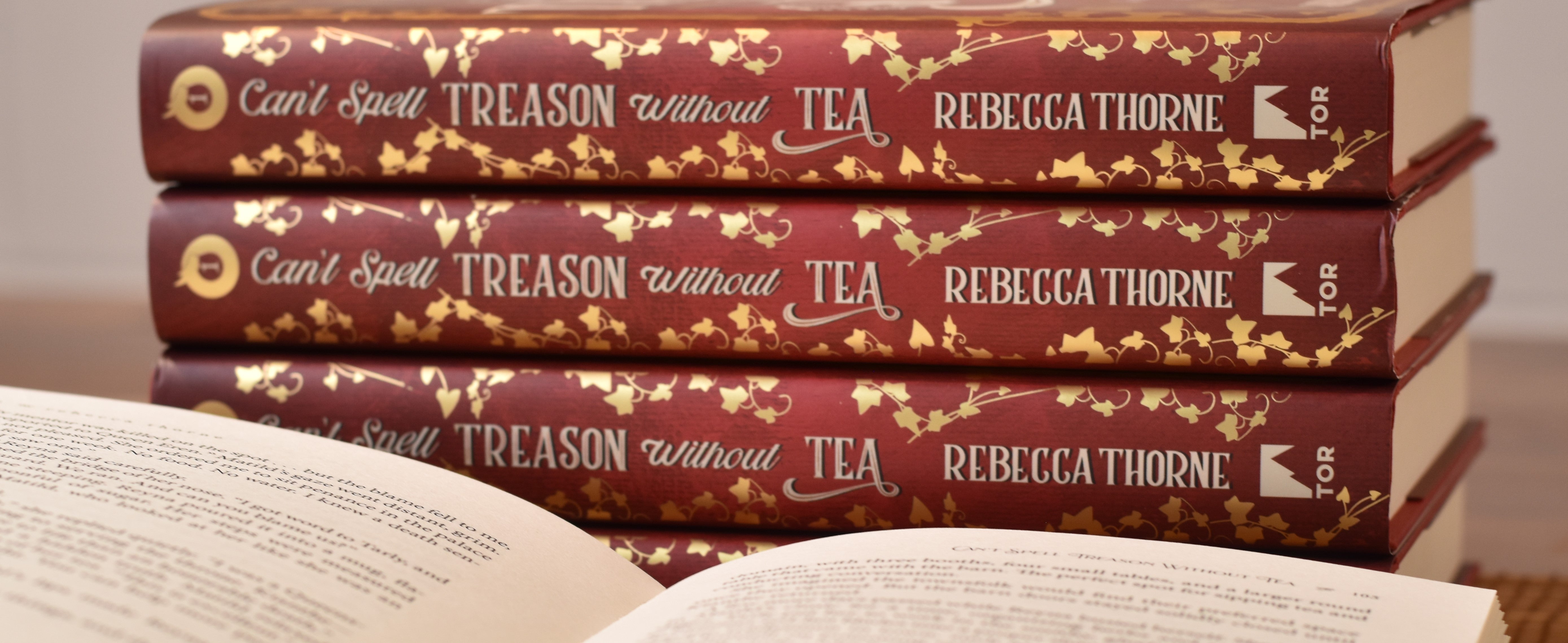 Can't Spell Treason Without Tea- Tea And Book Pairing with Pan Macmillan