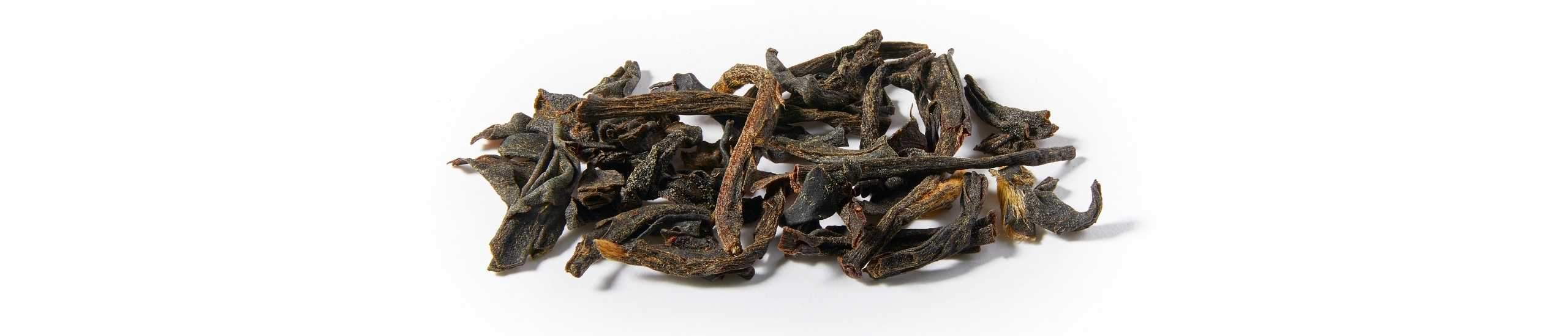 A collection of Chinese Keemun black loose leaf tea