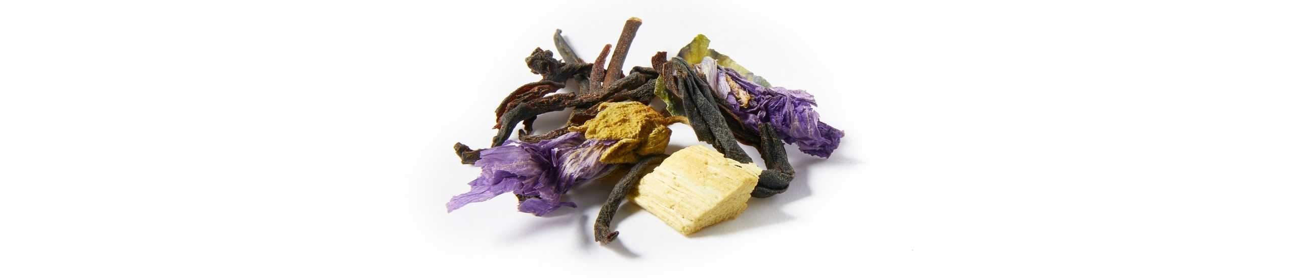 A collection of gluten free Liquorice black tea leaves