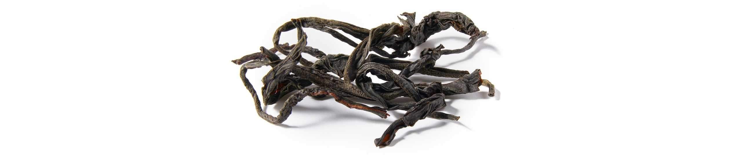 A pile of our single origin Sun Moon Lake loose leaf tea