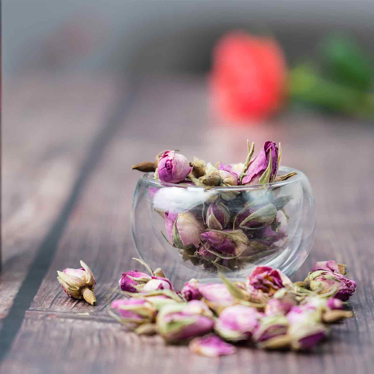 Whole Rose Buds - Loose Leaf Tea