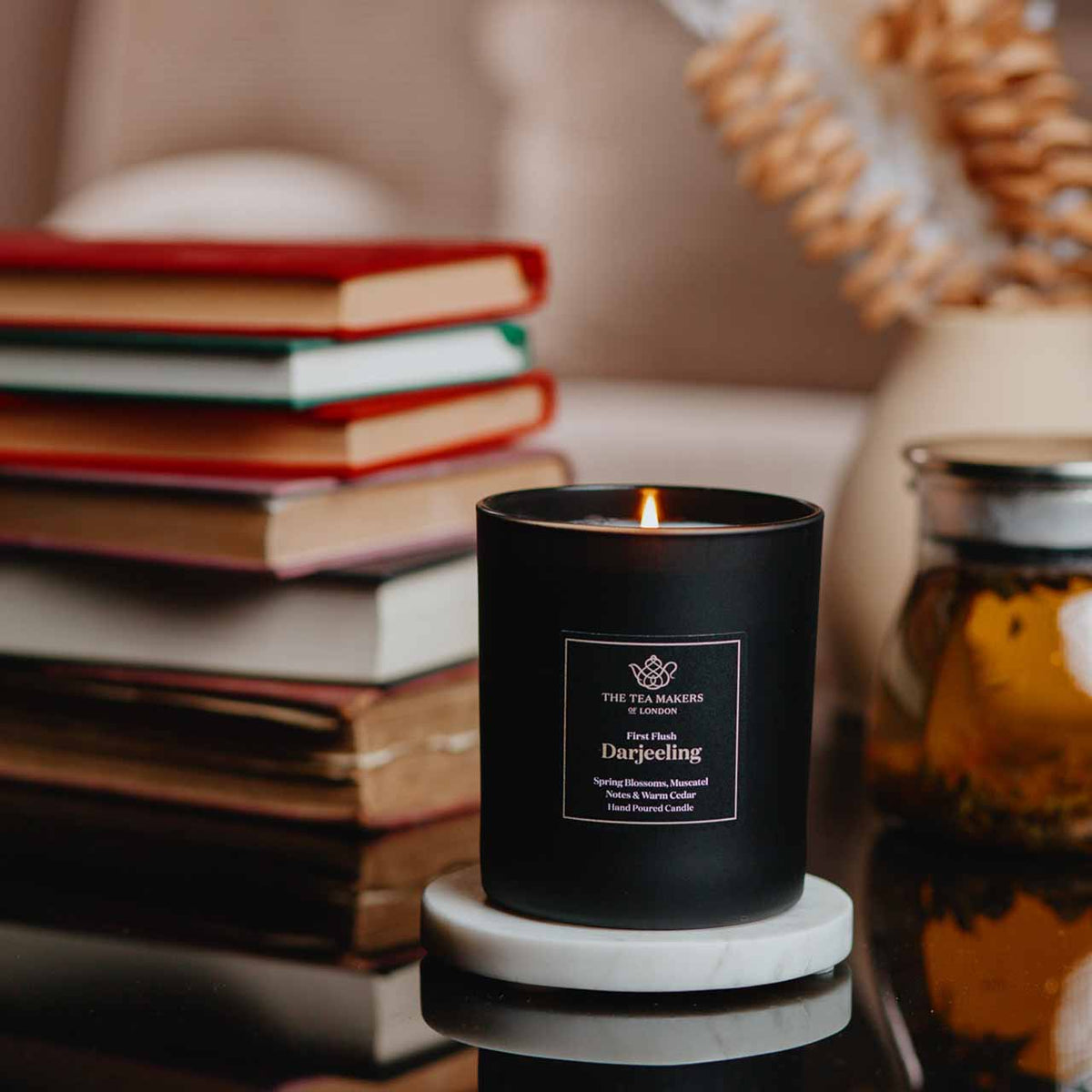 First Flush Darjeeling Tea Scented Candle | Luxury Tea Scented Gifts