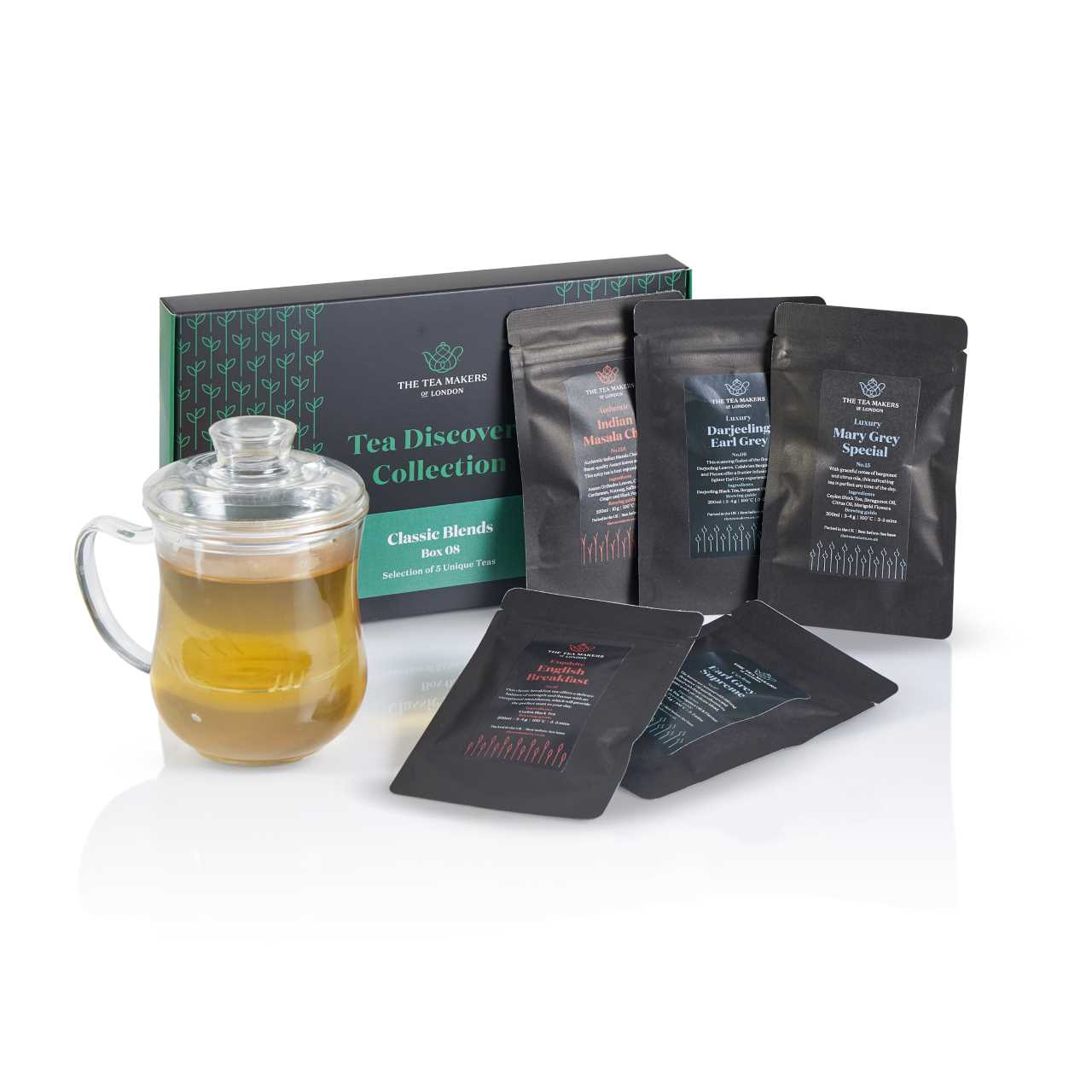 Discovery Collections with Glass Infuser Mug