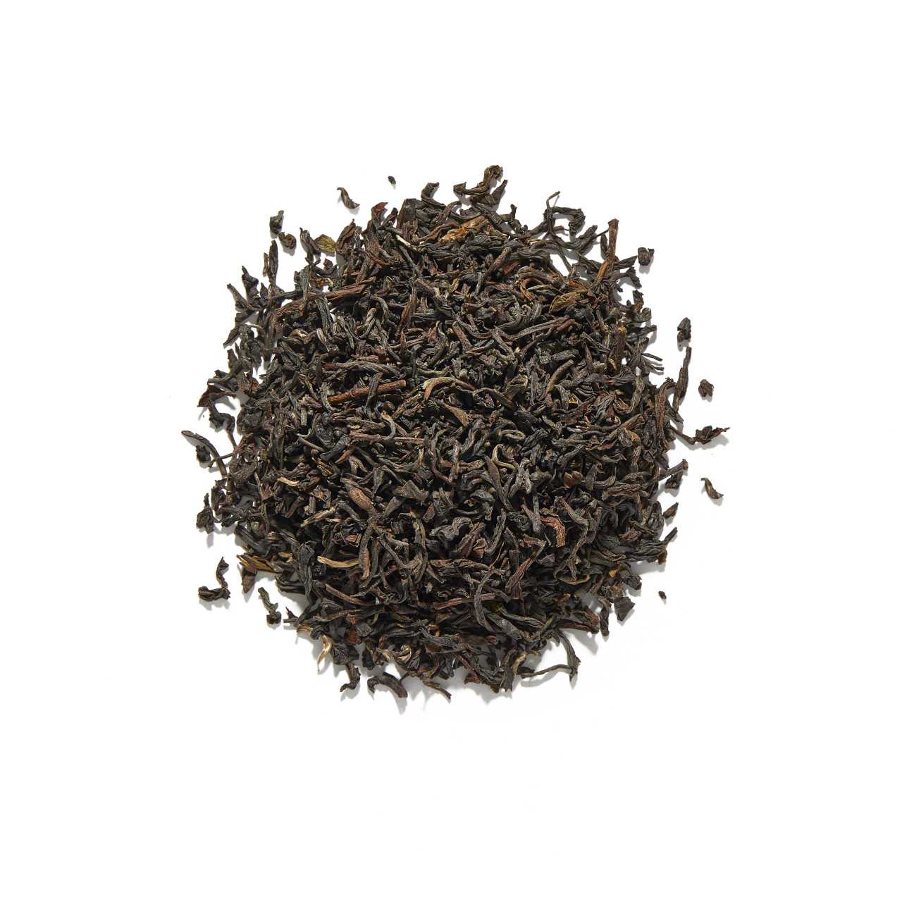 Margaret's Hope Darjeeling Second Flush Loose Leaf Tea arranged in a circle