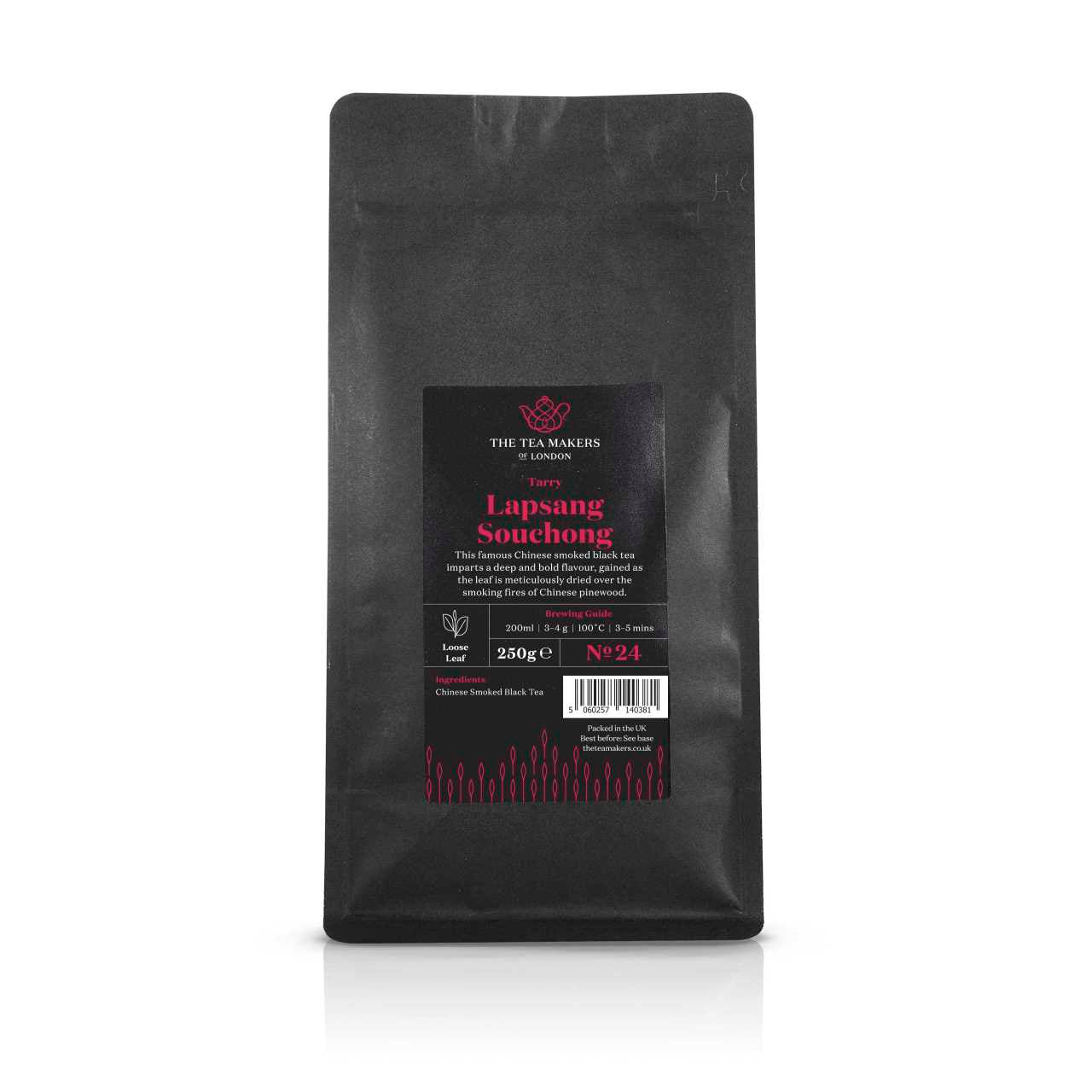 Tarry Lapsang Souchong Loose Leaf Tea 250g Pack