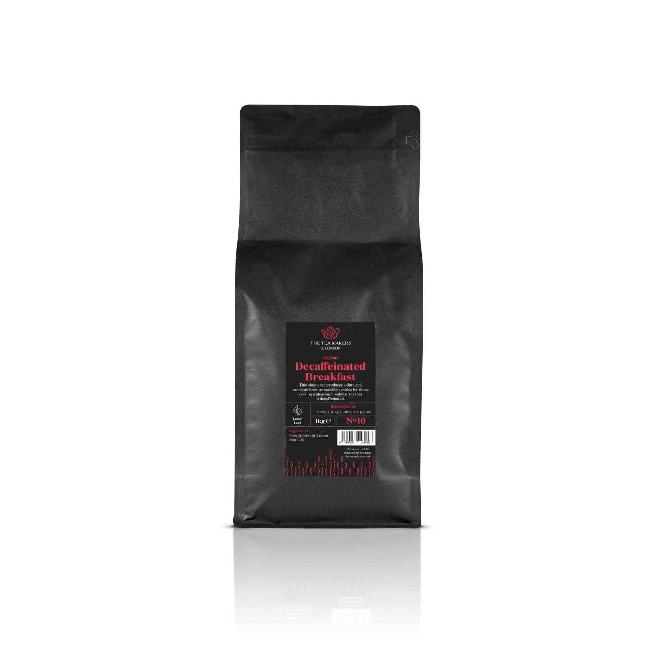 Decaffeinated Ceylon Loose Leaf tea1kg Pack