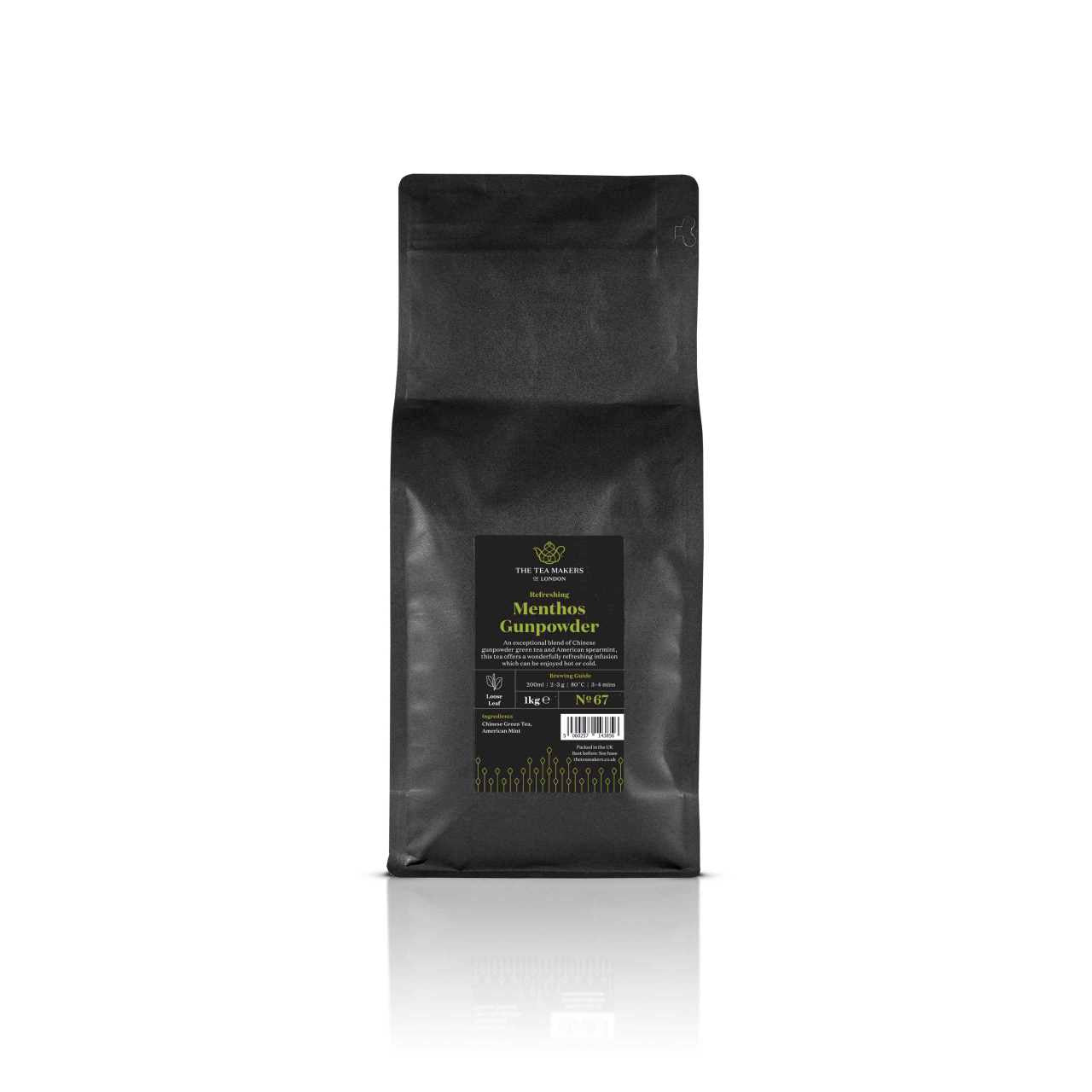 Menthos Gunpowder Loose Leaf Tea1kg Pack