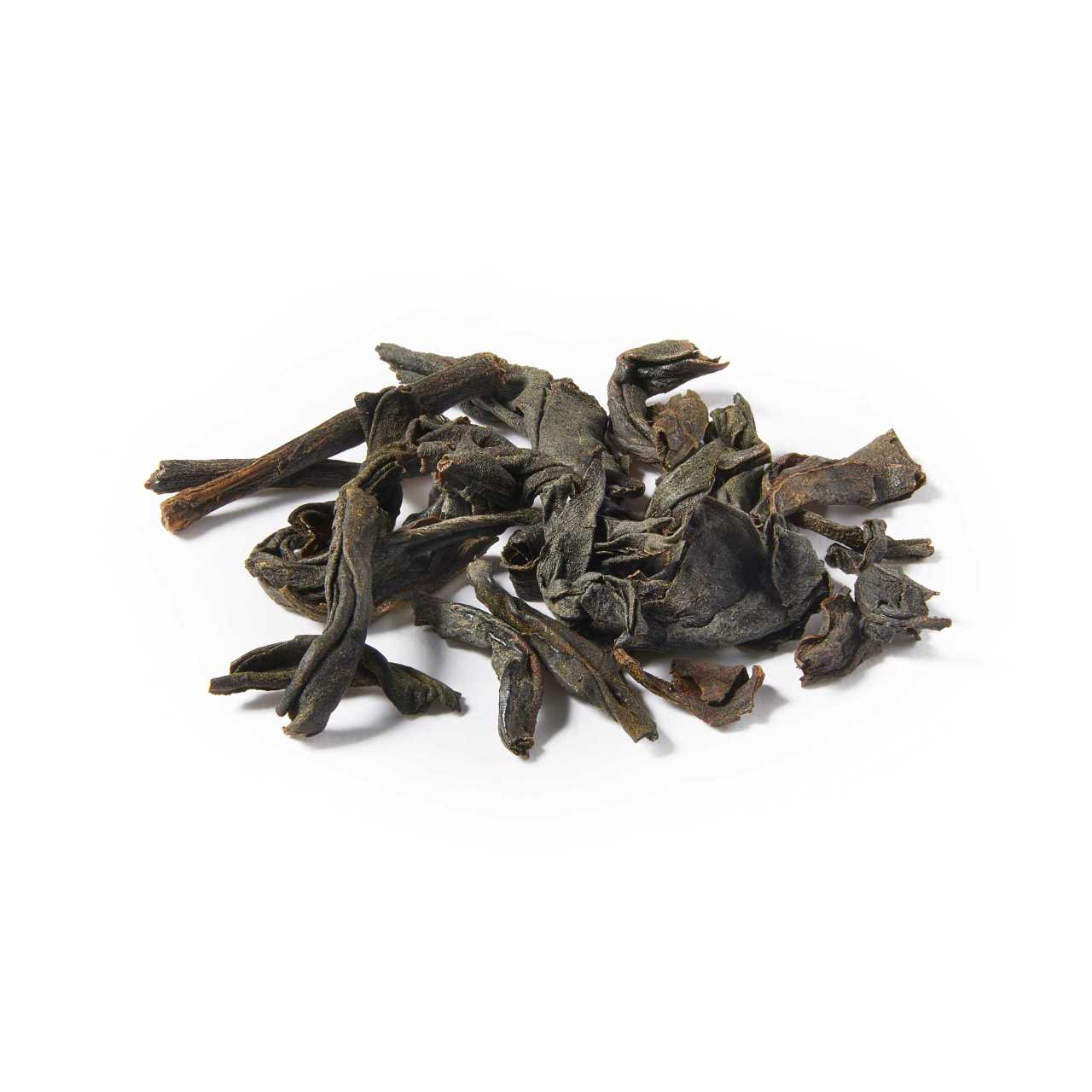 A macro pile of Tarry Lapsang Souchong Loose Leaf Tea