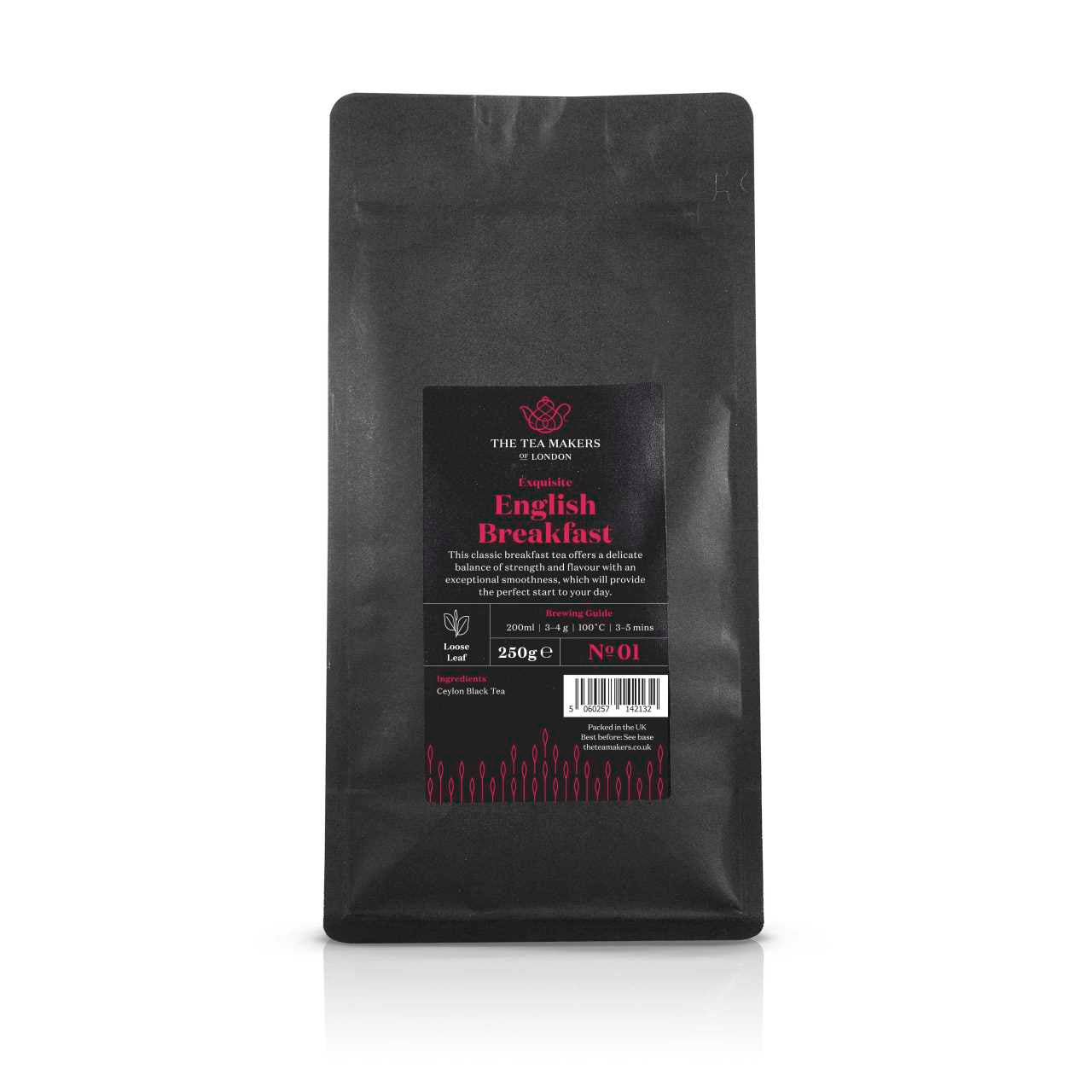 English Breakfast Loose Leaf Tea 250g Pack