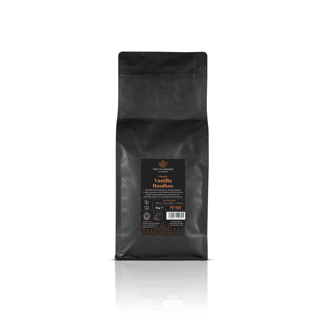 Organic Vanilla Rooibos Loose Leaf Tea1kg Pack