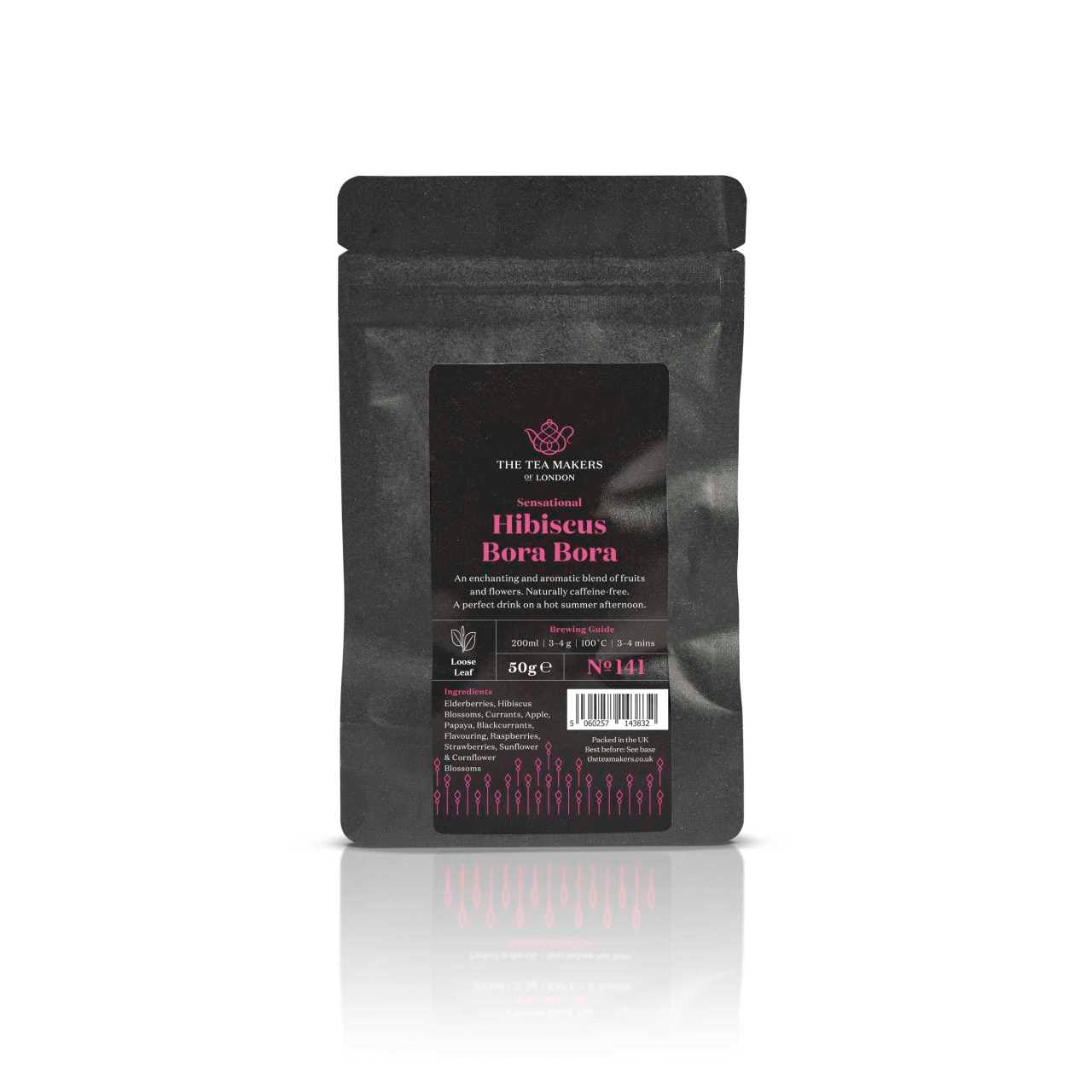 Hibiscus Bora Bora - Loose Leaf tea 50g Pack