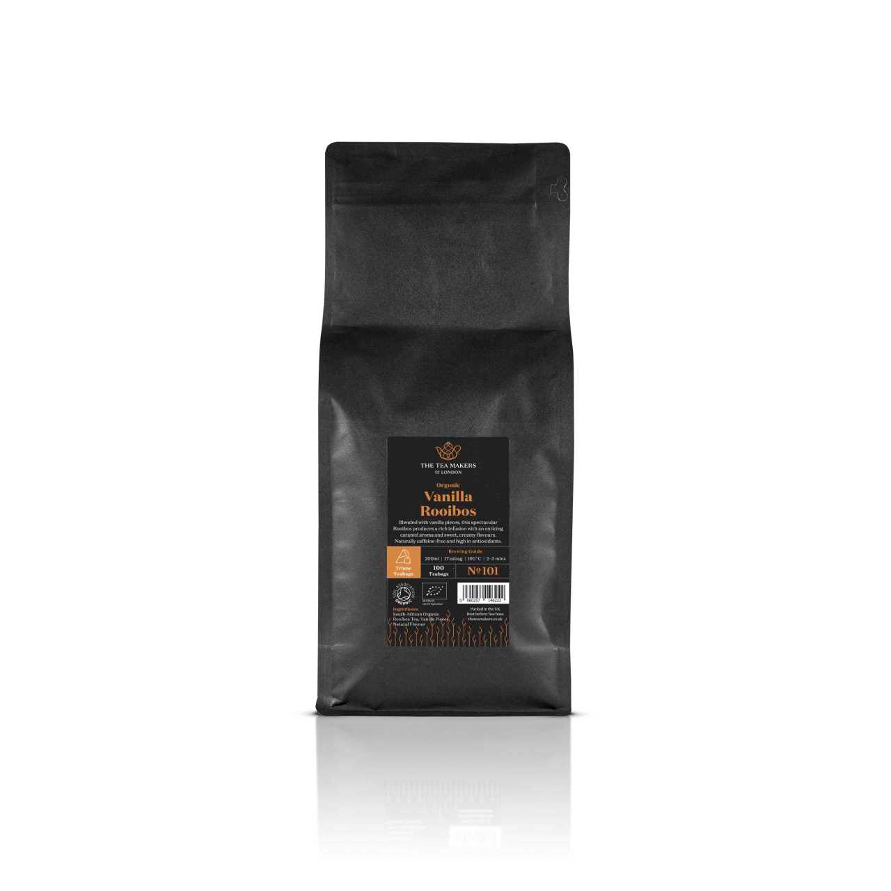 Organic Vanilla Rooibos Teabag 100 Pack