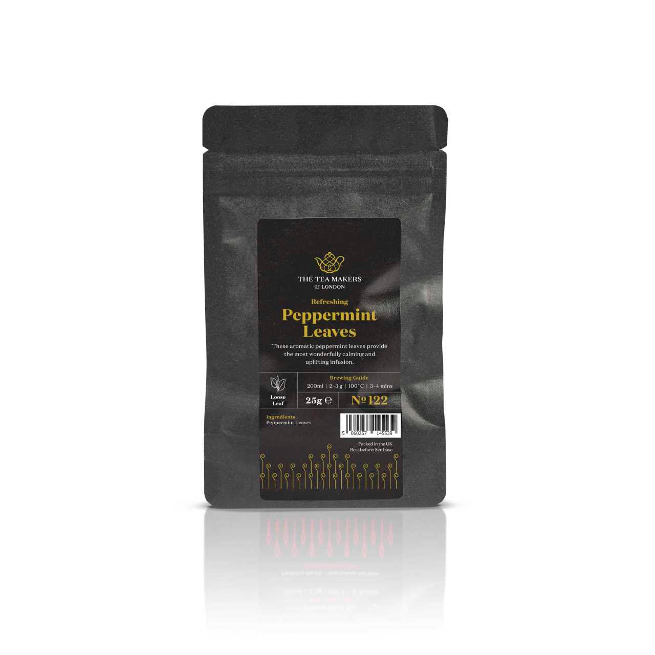 Peppermint Leaves Loose Leaf Tea 25g Pack