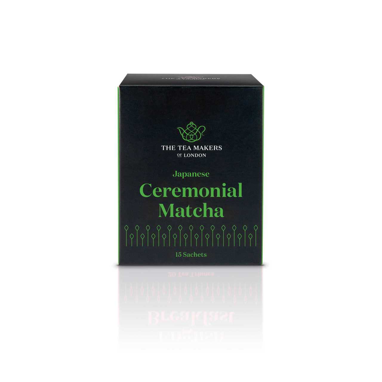 Ceremonial Grade Matcha Powder sachets - 15 carton