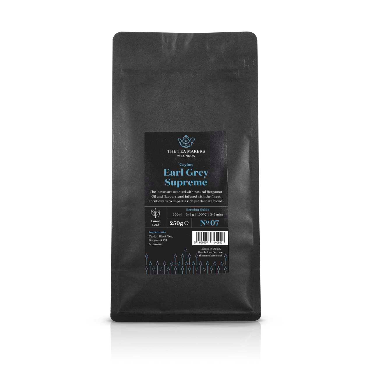 Supreme Earl Grey Loose Leaf Tea 250g Pack