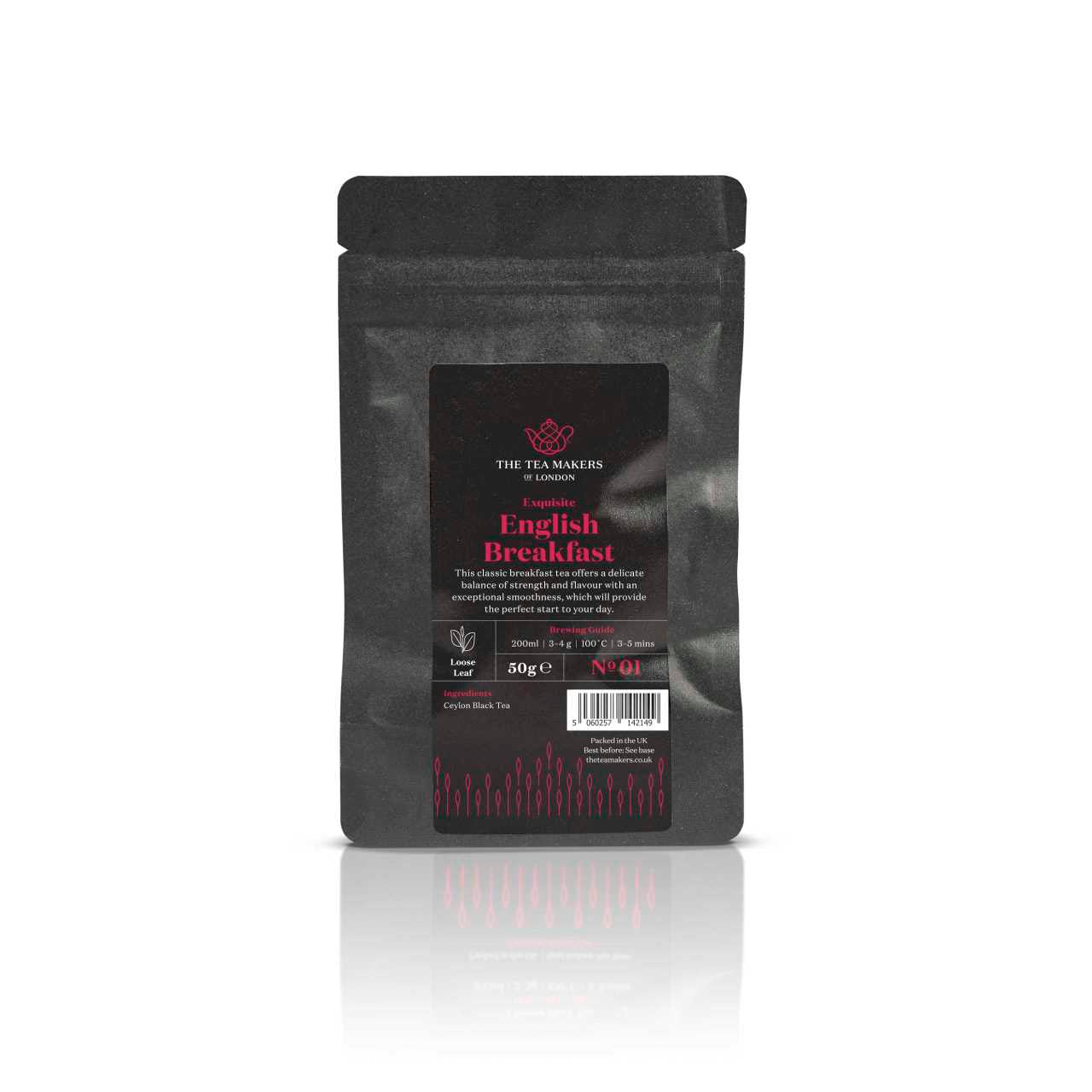 English Breakfast Loose Leaf Tea 50g Pack