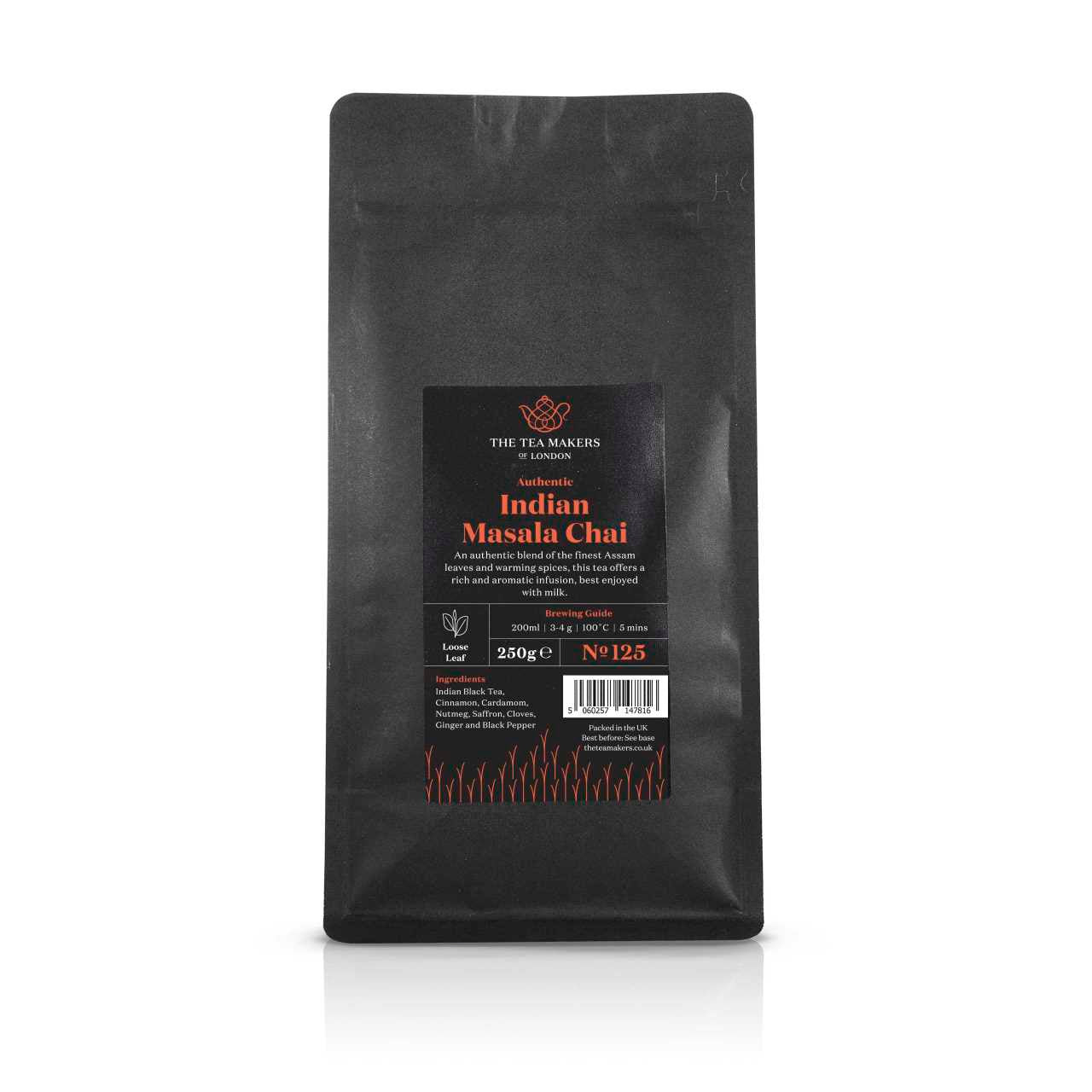 Authentic Masala Chai Loose Leaf tea 250g pack