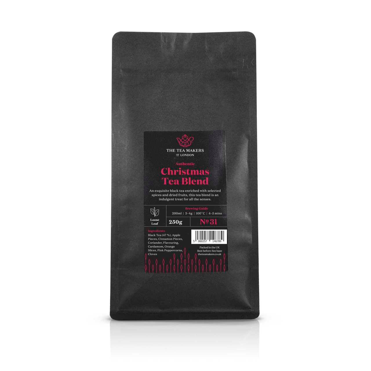 Christmas Loose Leaf tea 250g pack