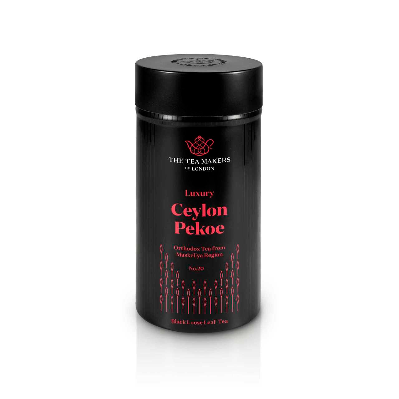 Ceylon Luxurious Pekoe Loose Leaf tea Caddy