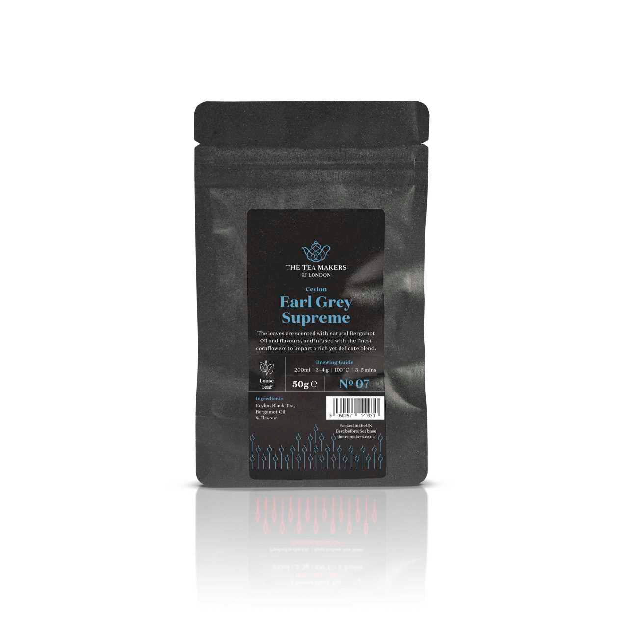 Supreme Earl Grey Loose Leaf Tea 50g Pack